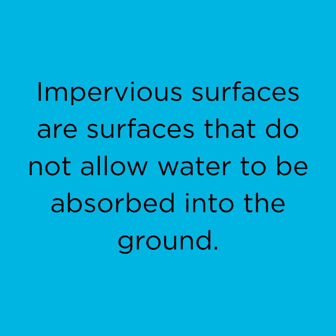 impervious surfaces